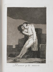Plaat uit Los Caprichos, 1797-1798